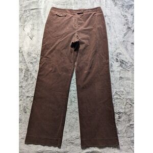 Pendleton Straight Leg Corduroy Pants Women's Size 12 Brown